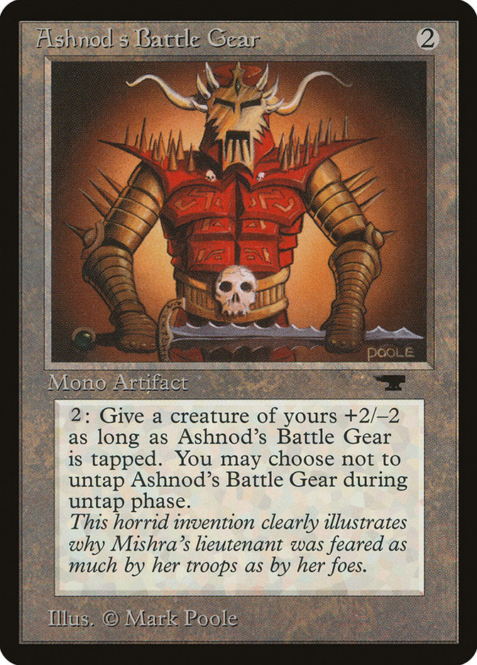 Ashnod's Battle Gear [Antiquities] | Gate City Games LLC