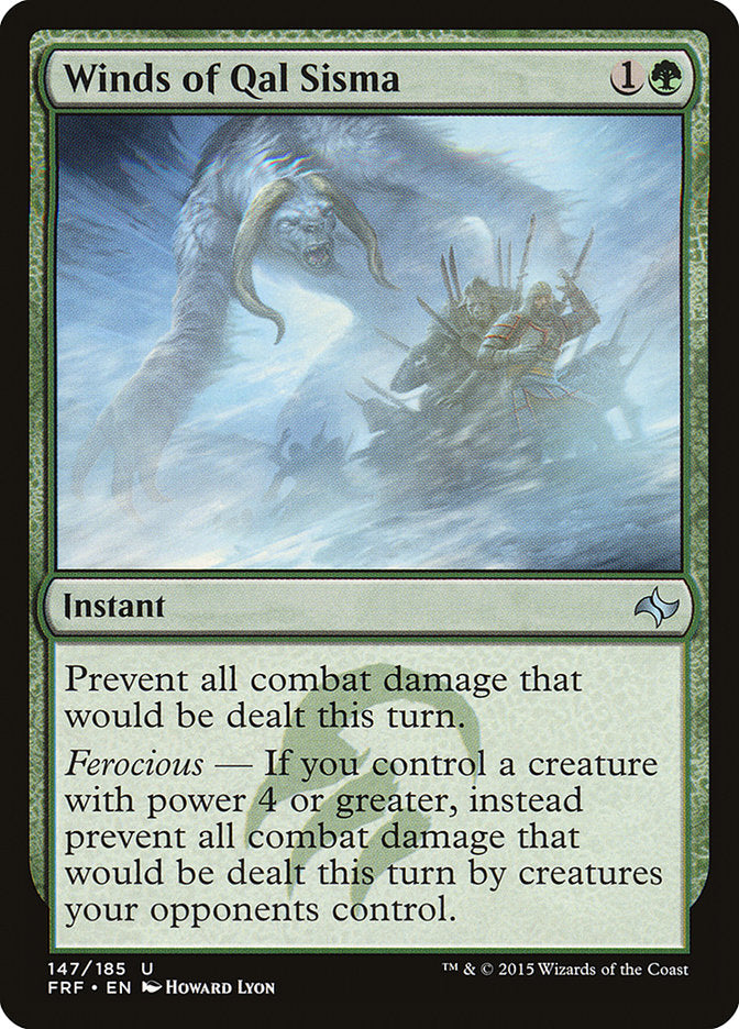 Winds of Qal Sisma [Fate Reforged] | Gate City Games LLC