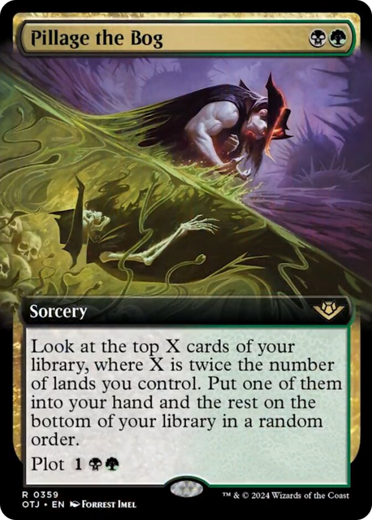 Pillage the Bog (Extended Art) [Outlaws of Thunder Junction] | Gate City Games LLC