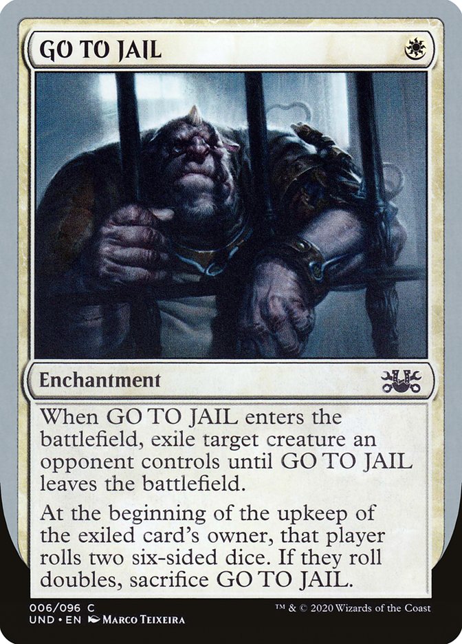 GO TO JAIL [Unsanctioned] | Gate City Games LLC