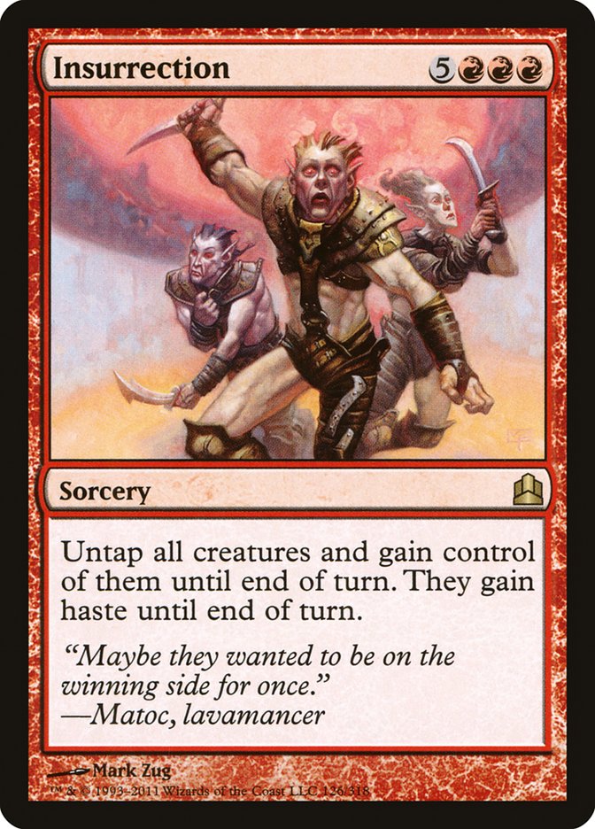 Insurrection [Commander 2011] | Gate City Games LLC