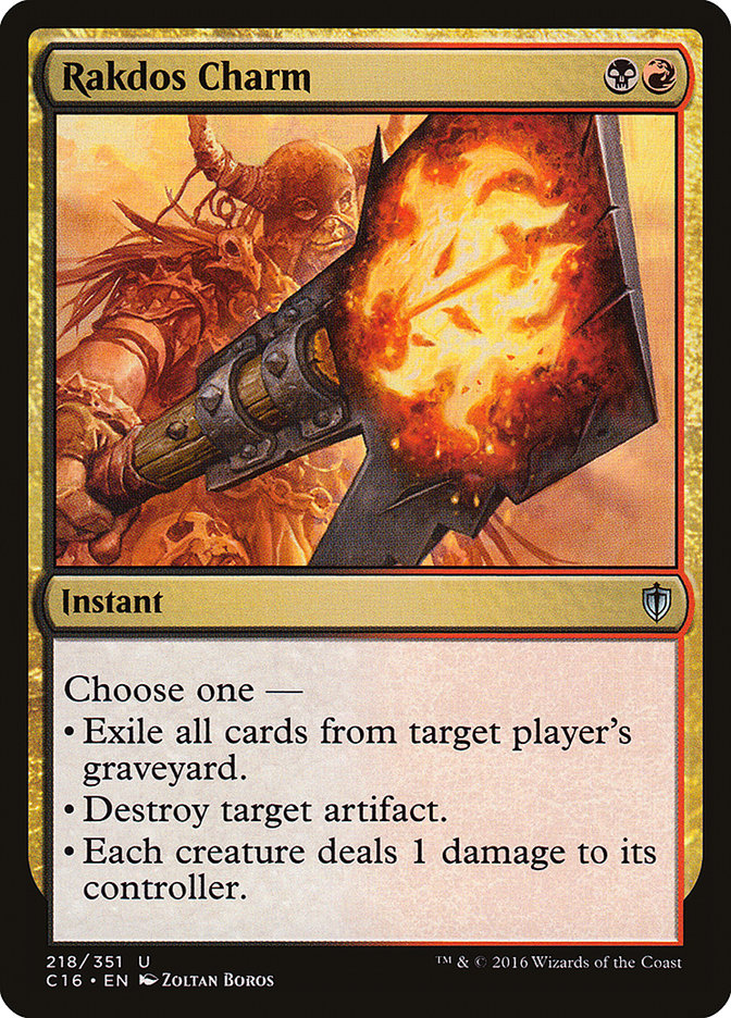 Rakdos Charm [Commander 2016] | Gate City Games LLC