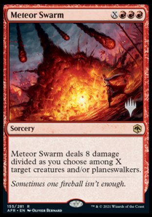 Meteor Swarm (Promo Pack) [Dungeons & Dragons: Adventures in the Forgotten Realms Promos] | Gate City Games LLC