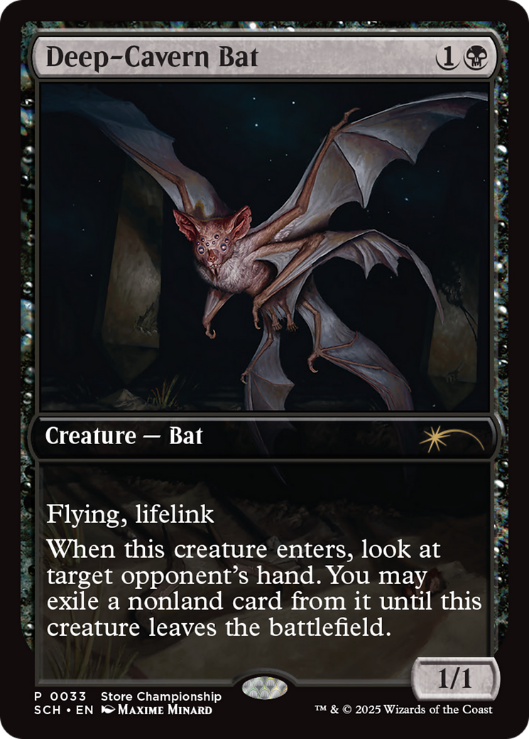 Deep-Cavern Bat [Store Championships 2025] | Gate City Games LLC