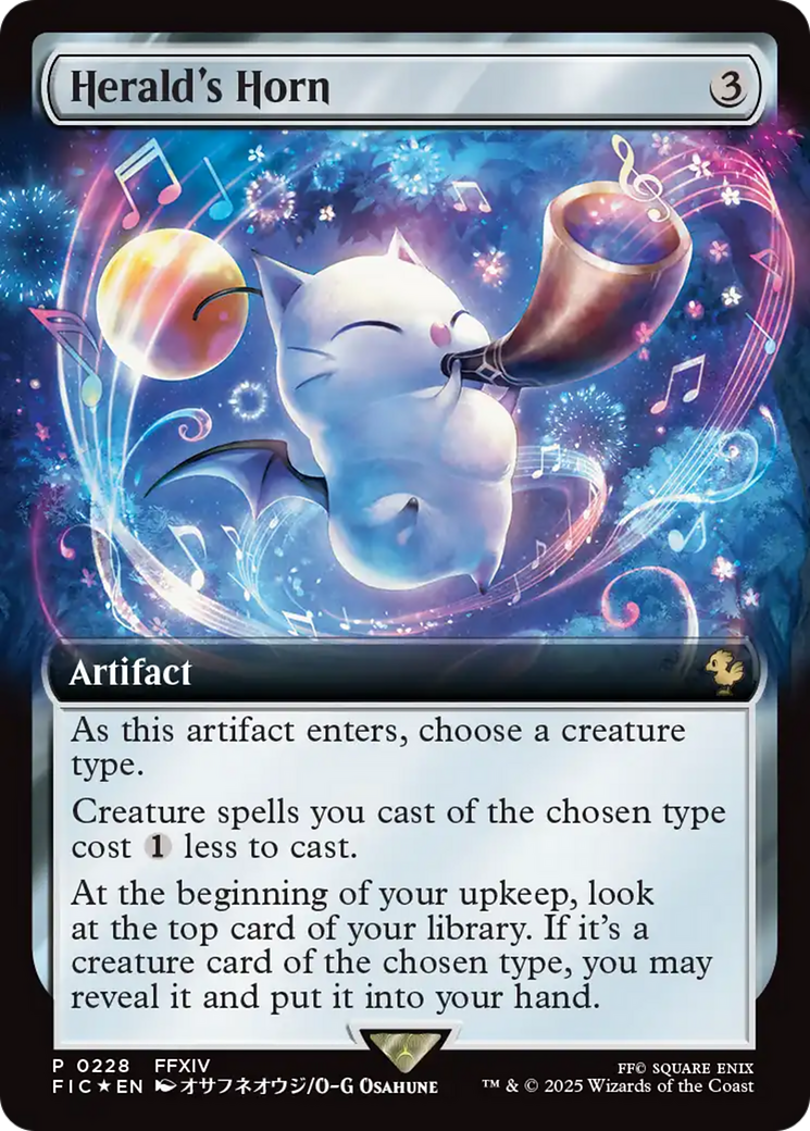 Herald's Horn (Extended Art) [FINAL FANTASY Promos] | Gate City Games LLC