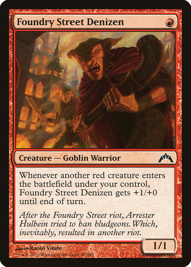 Foundry Street Denizen [Gatecrash] | Gate City Games LLC