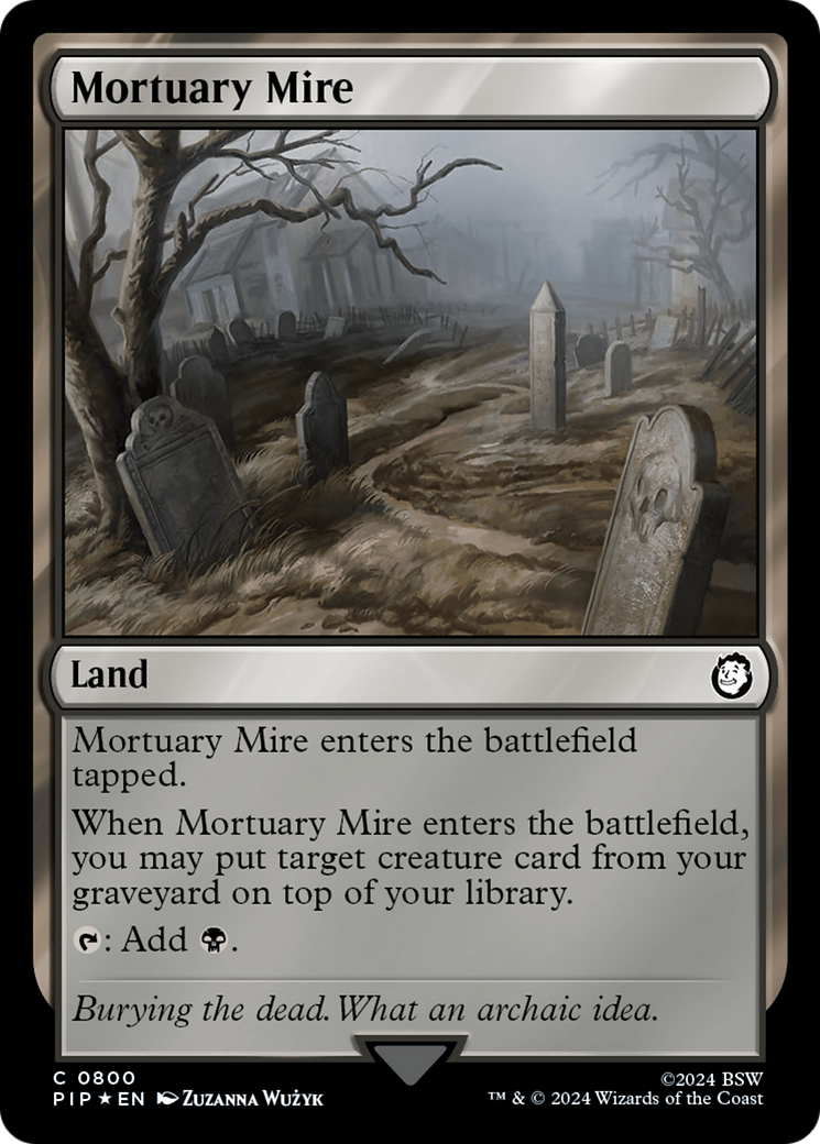 Mortuary Mire (Surge Foil) [Fallout] | Gate City Games LLC