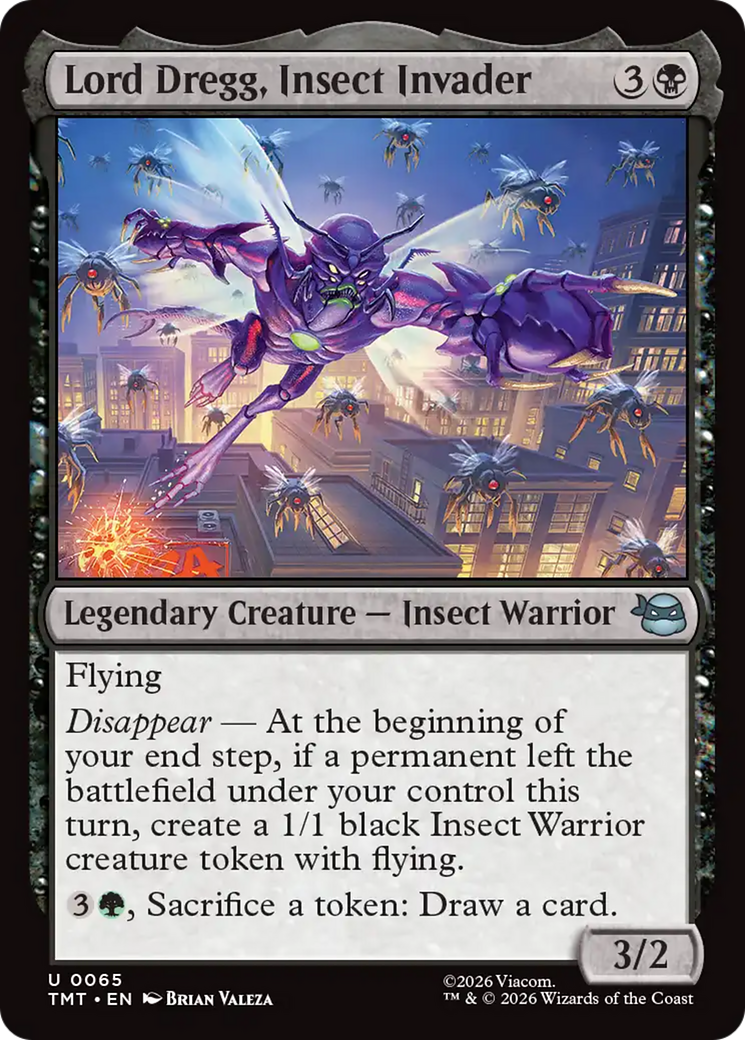Lord Dregg, Insect Invader [Teenage Mutant Ninja Turtles] | Gate City Games LLC