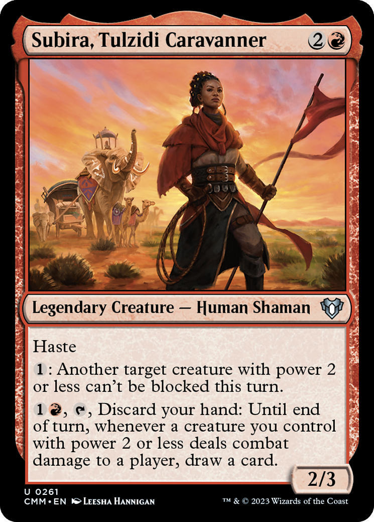 Subira, Tulzidi Caravanner [Commander Masters] | Gate City Games LLC