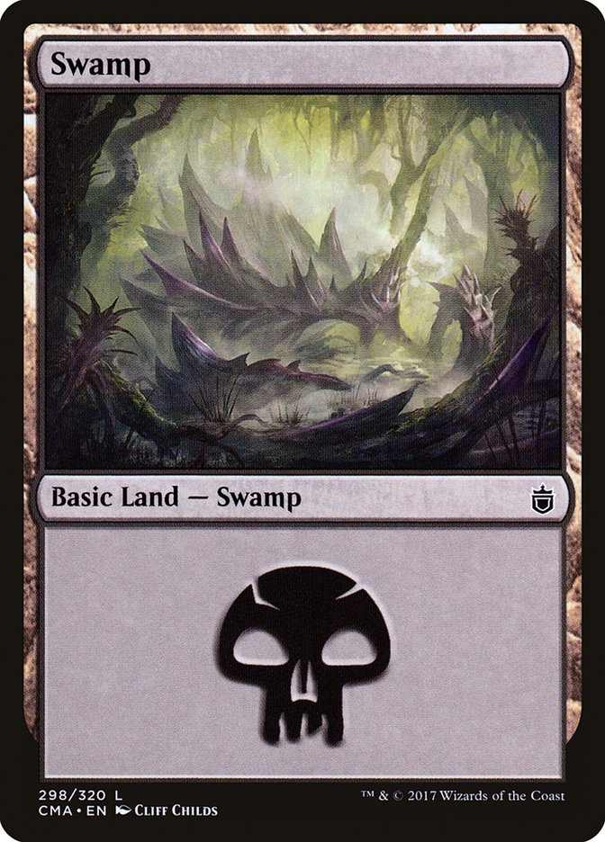 Swamp (298) [Commander Anthology] | Gate City Games LLC