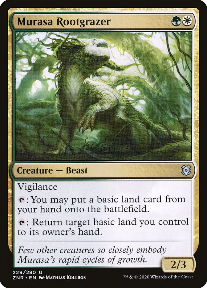 Murasa Rootgrazer [Zendikar Rising] | Gate City Games LLC