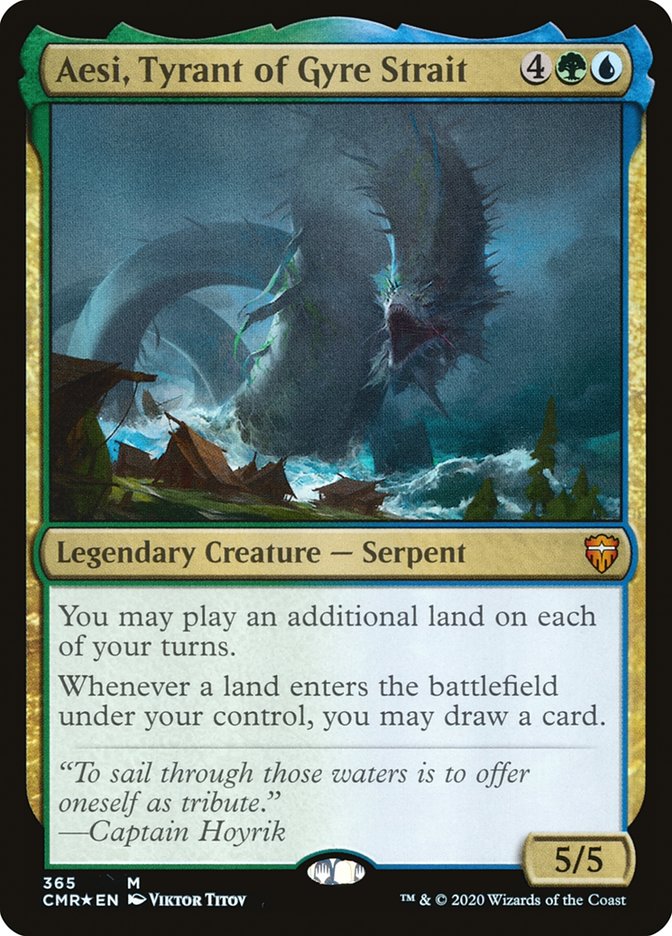 Aesi, Tyrant of Gyre Strait [Commander Legends] | Gate City Games LLC