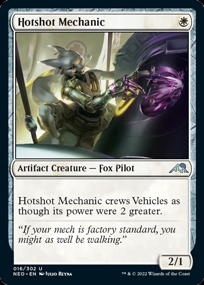Hotshot Mechanic [Kamigawa: Neon Dynasty] | Gate City Games LLC