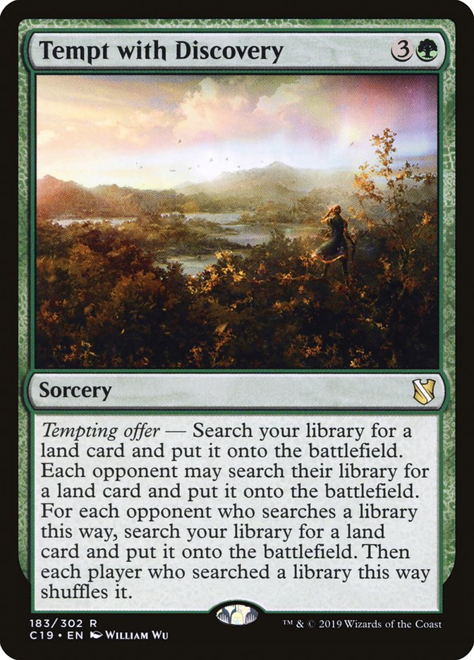 Tempt with Discovery [Commander 2019] | Gate City Games LLC