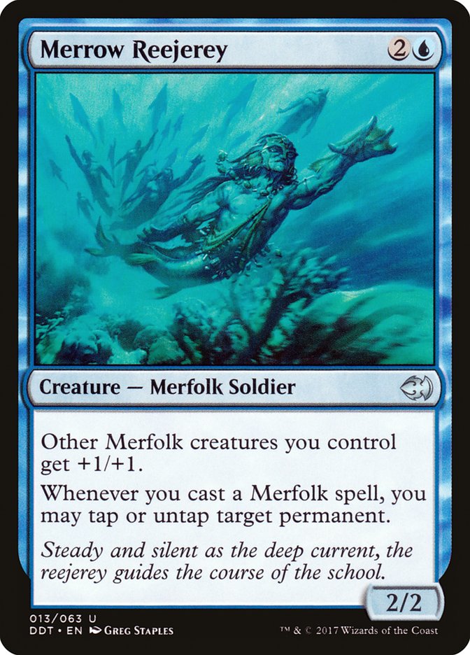 Merrow Reejerey [Duel Decks: Merfolk vs. Goblins] | Gate City Games LLC