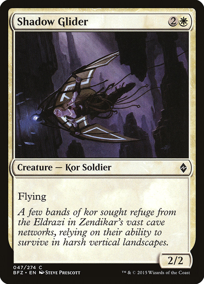 Shadow Glider [Battle for Zendikar] | Gate City Games LLC