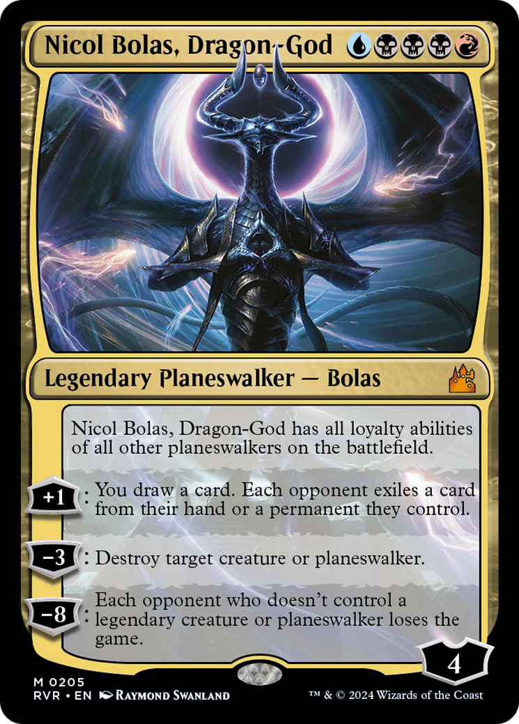Nicol Bolas, Dragon-God [Ravnica Remastered] | Gate City Games LLC