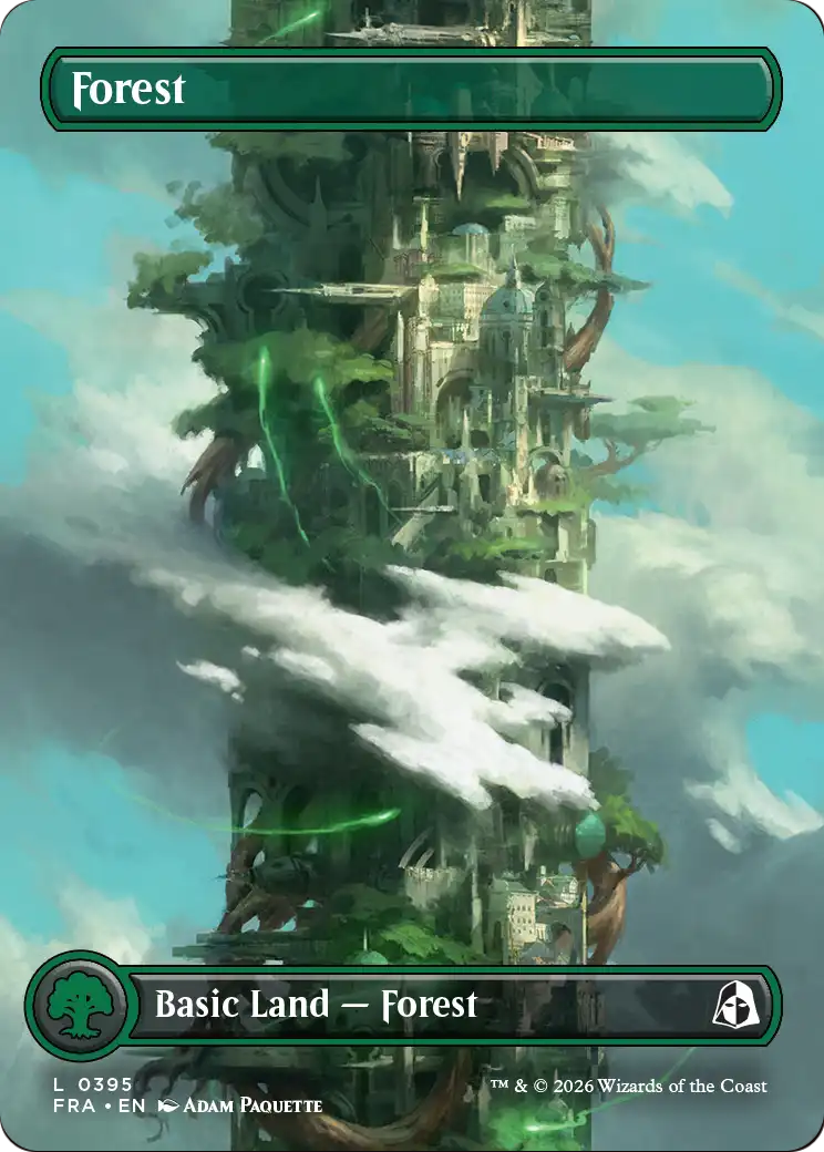 Forest (Borderless) (0395) [Reality Fracture] | Gate City Games LLC