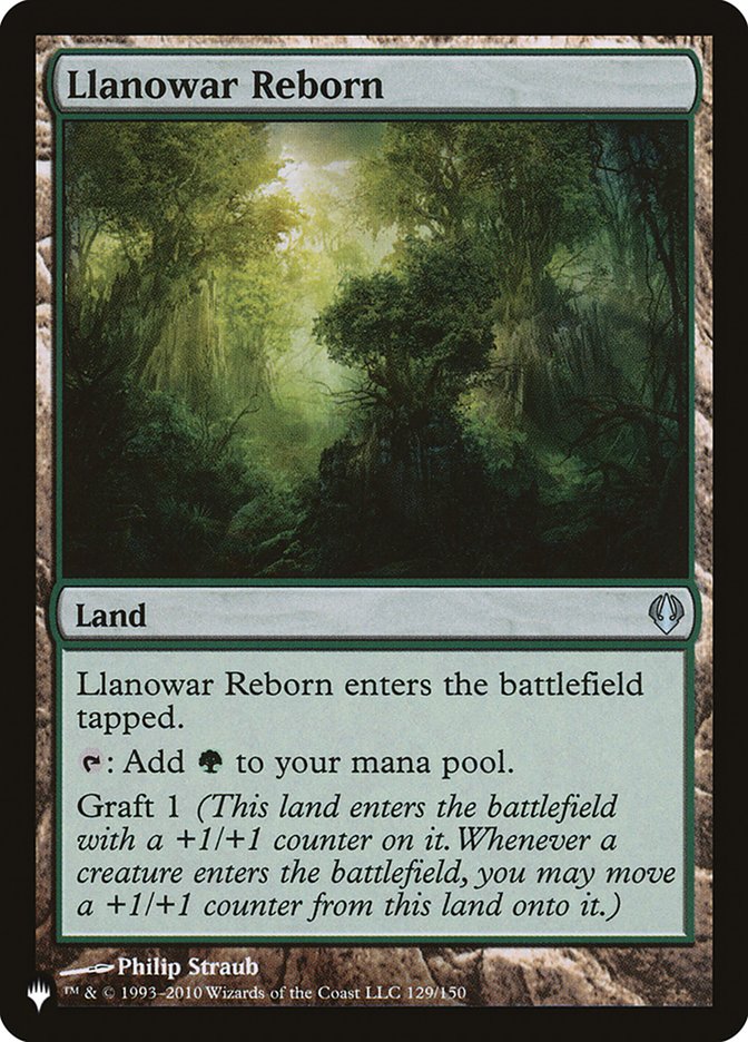 Llanowar Reborn [The List] | Gate City Games LLC