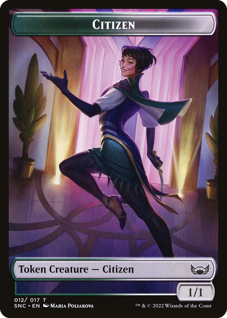 Citizen // Angel Double-Sided Token [The List] | Gate City Games LLC