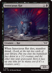 Innocuous Rat [Duskmourn: House of Horror] | Gate City Games LLC