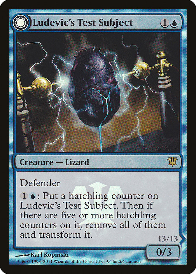 Ludevic's Test Subject // Ludevic's Abomination (Launch) [Innistrad Prerelease Promos] | Gate City Games LLC