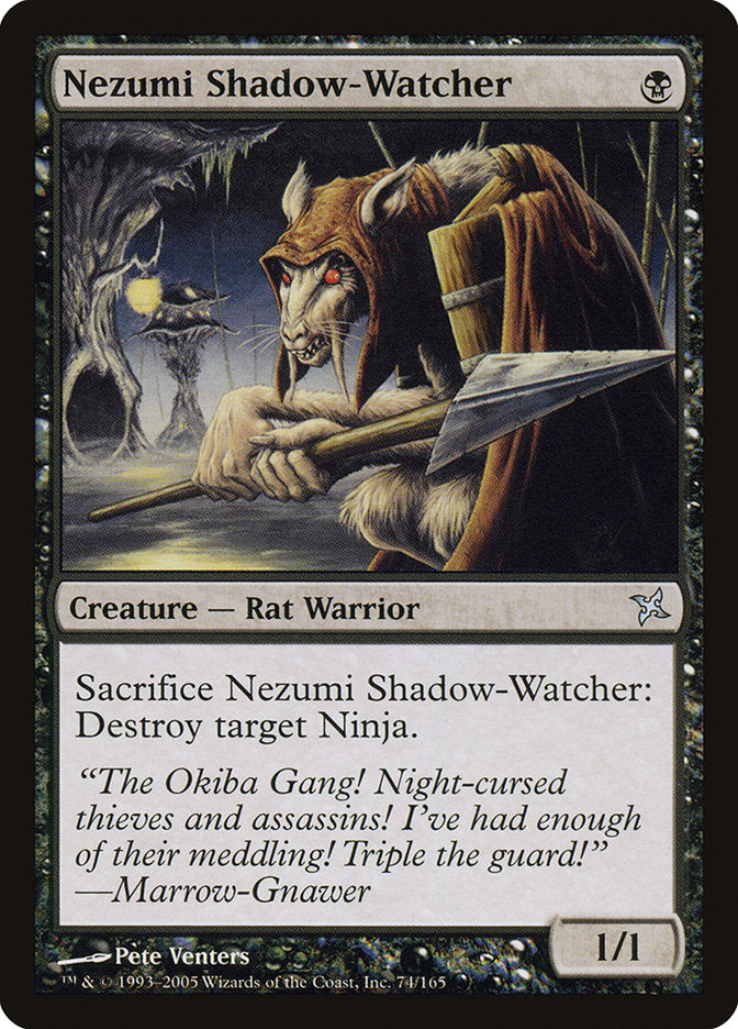 Nezumi Shadow-Watcher [Betrayers of Kamigawa] | Gate City Games LLC