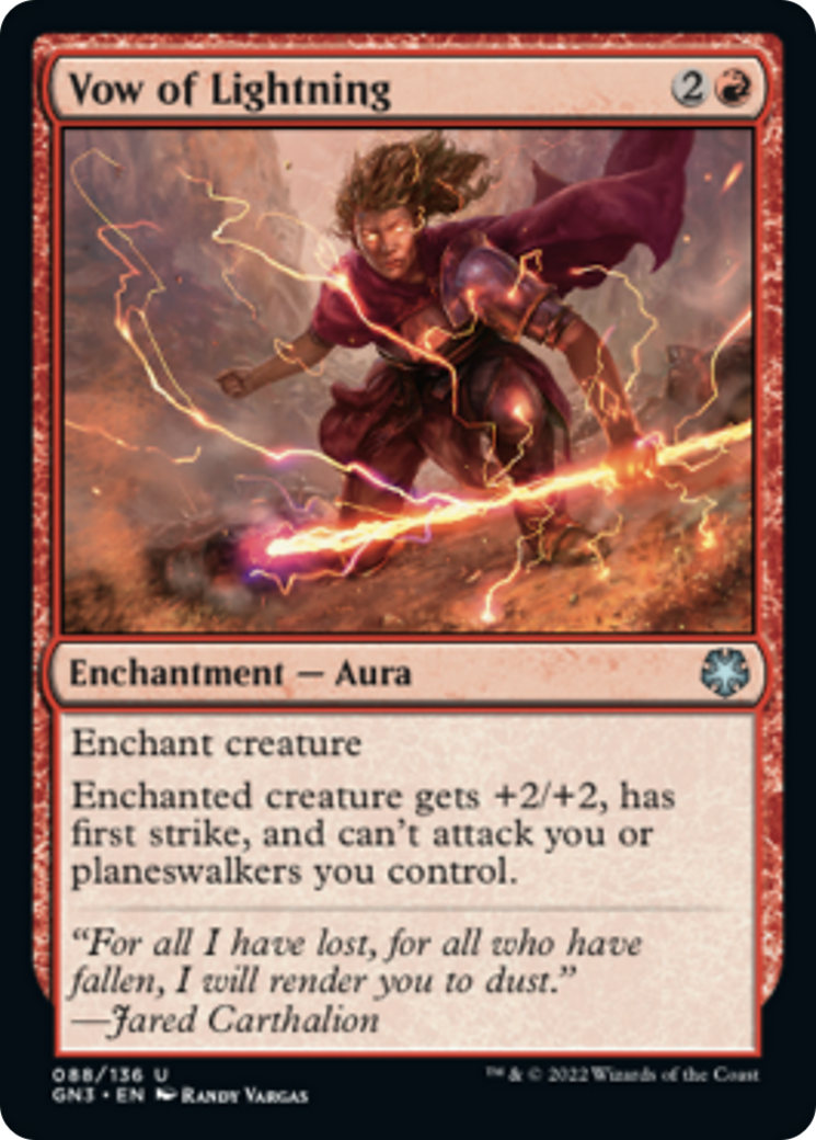 Vow of Lightning [Game Night: Free-for-All] | Gate City Games LLC