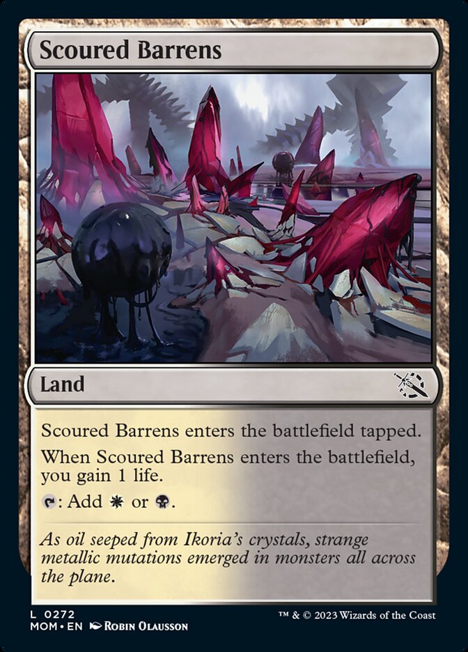 Scoured Barrens [March of the Machine] | Gate City Games LLC