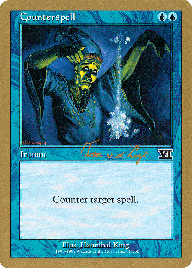 Counterspell (Tom van de Logt) [World Championship Decks 2000] | Gate City Games LLC