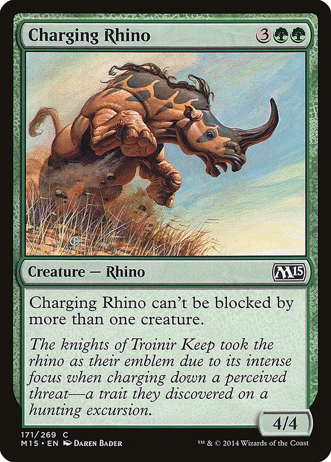 Charging Rhino [Magic 2015] | Gate City Games LLC