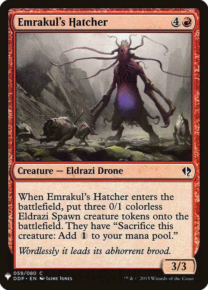 Emrakul's Hatcher [Mystery Booster] | Gate City Games LLC