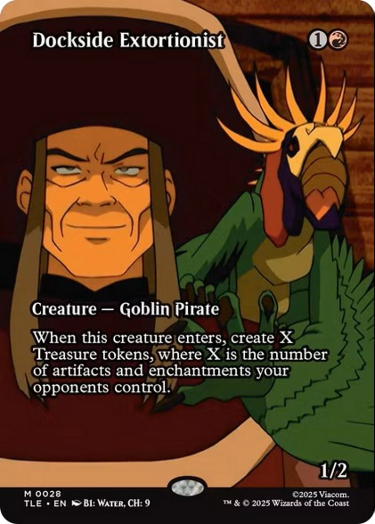 Dockside Extortionist (Borderless) [Avatar: The Last Airbender: Eternal-Legal] | Gate City Games LLC