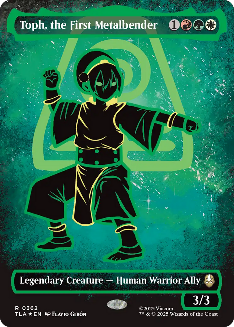 Toph, the First Metalbender (Borderless Battle Pose) [Avatar: The Last Airbender] | Gate City Games LLC