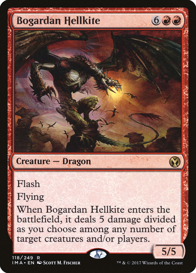 Bogardan Hellkite [Iconic Masters] | Gate City Games LLC