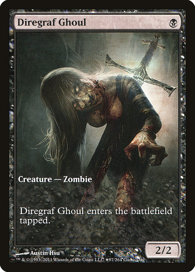 Diregraf Ghoul (Game Day) [Innistrad Promos] | Gate City Games LLC