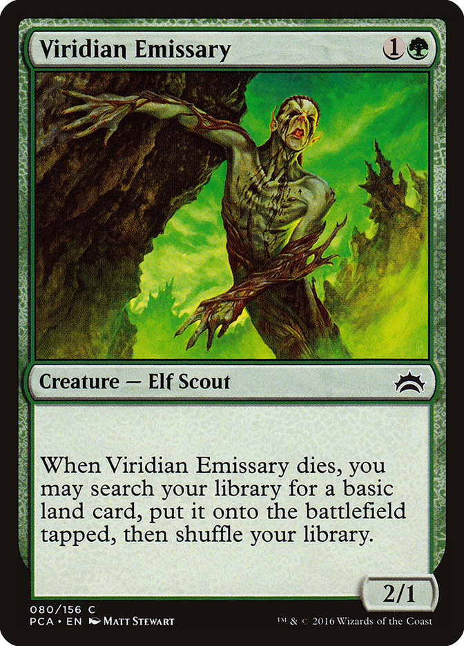 Viridian Emissary [Planechase Anthology] | Gate City Games LLC