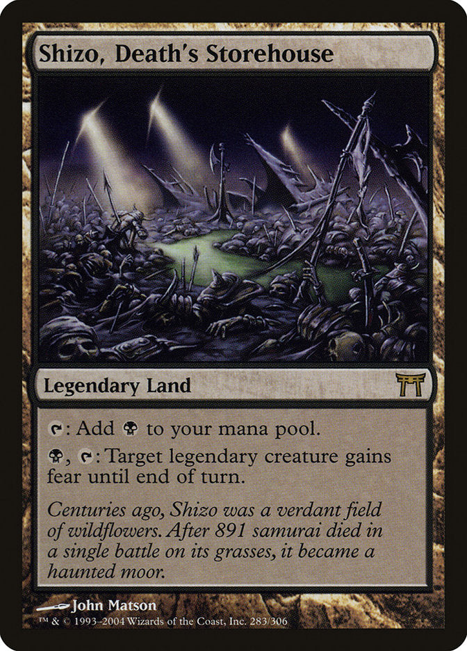 Shizo, Death's Storehouse [Champions of Kamigawa] | Gate City Games LLC