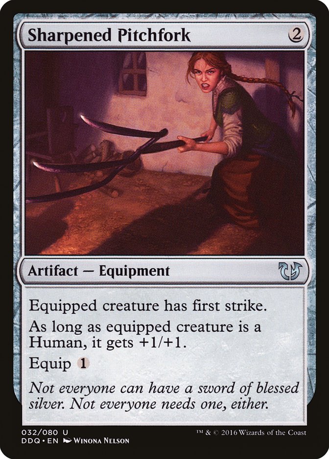 Sharpened Pitchfork [Duel Decks: Blessed vs. Cursed] | Gate City Games LLC