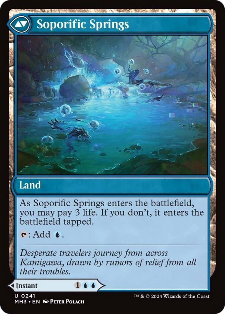 Sink into Stupor // Soporific Springs [Modern Horizons 3] | Gate City Games LLC