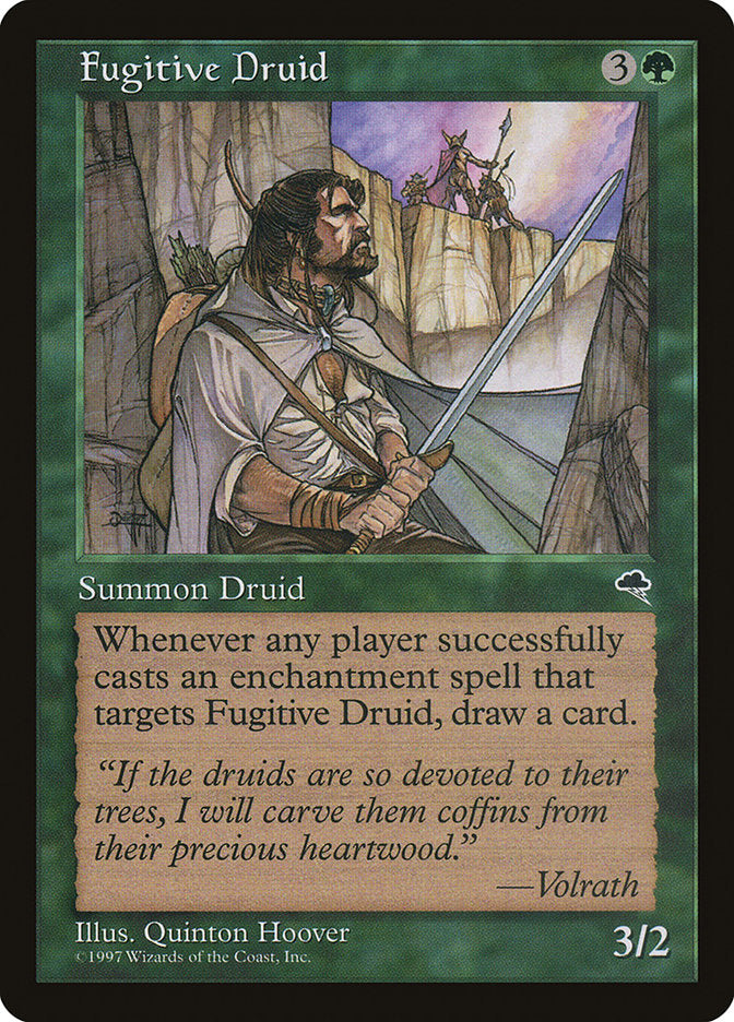 Fugitive Druid [Tempest] | Gate City Games LLC