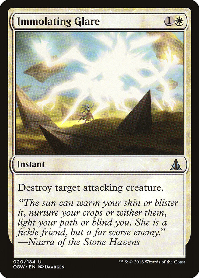 Immolating Glare [Oath of the Gatewatch] | Gate City Games LLC