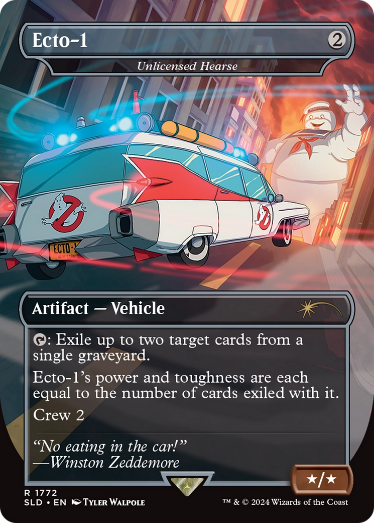 Ecto-1 - Unlicensed Hearse [Secret Lair Drop Series] | Gate City Games LLC