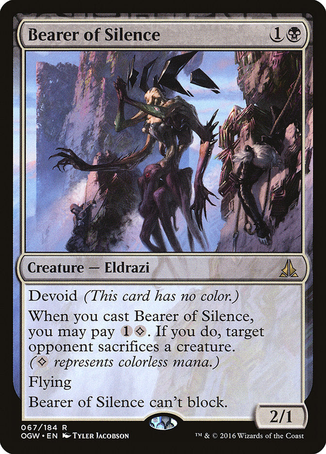 Bearer of Silence [Oath of the Gatewatch] | Gate City Games LLC