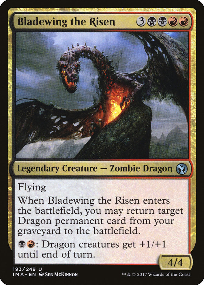 Bladewing the Risen [Iconic Masters] | Gate City Games LLC