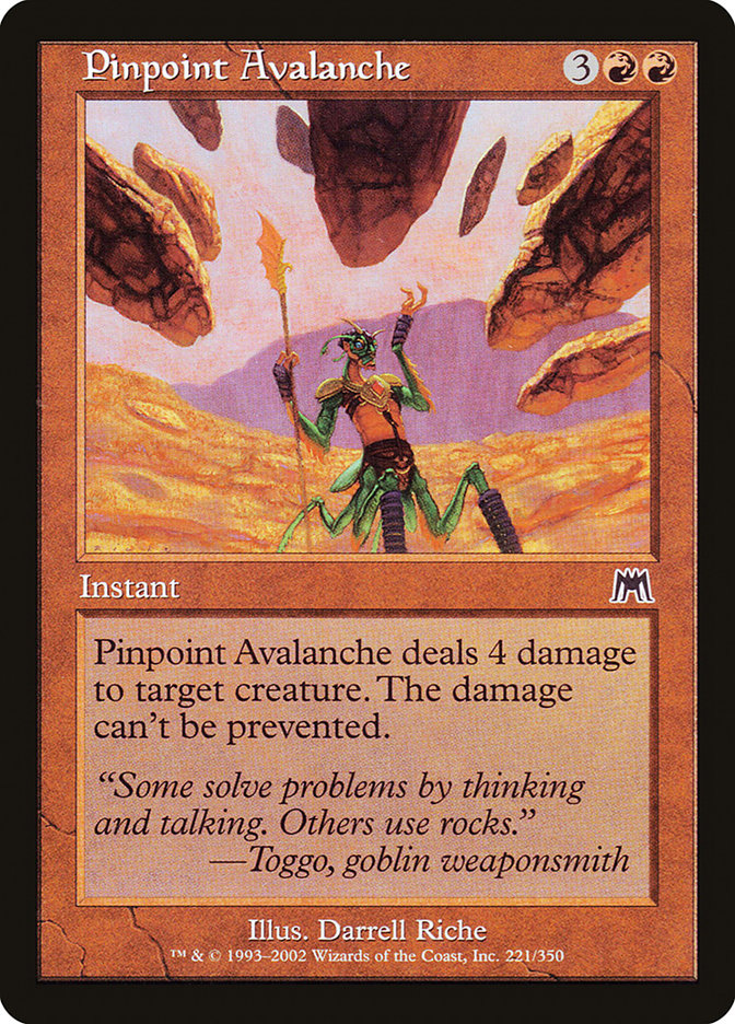 Pinpoint Avalanche [Onslaught] | Gate City Games LLC
