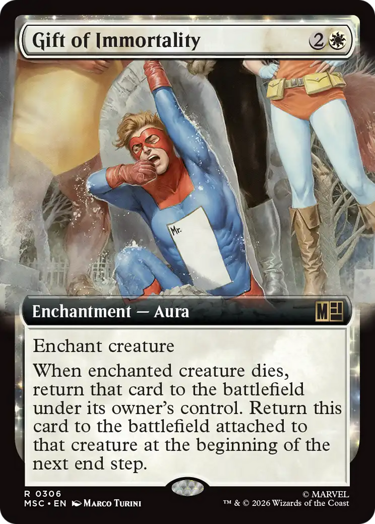 Gift of Immortality (Extended Art) [Marvel Super Heroes Commander] | Gate City Games LLC