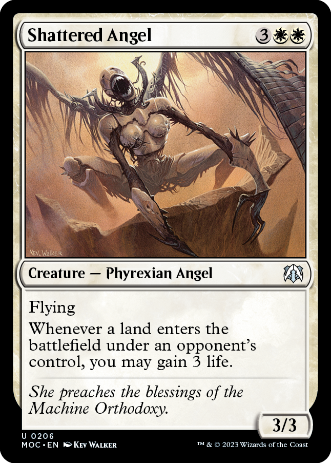 Shattered Angel [March of the Machine Commander] | Gate City Games LLC