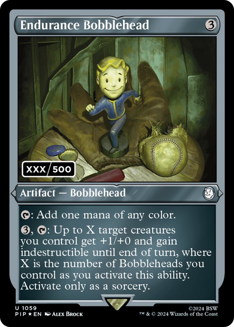 Endurance Bobblehead (Serialized) [Fallout] | Gate City Games LLC