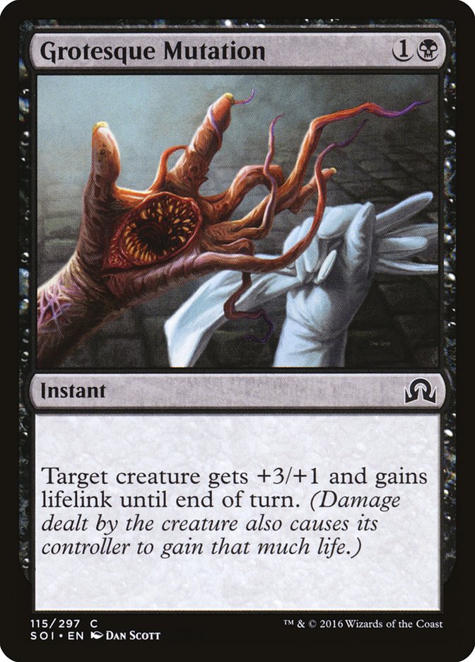 Grotesque Mutation [Shadows over Innistrad] | Gate City Games LLC